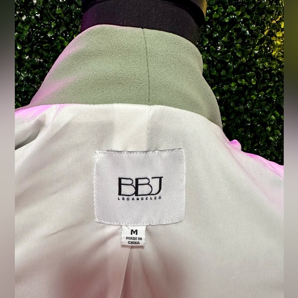 BBJ Mint Green Blazer. Size M - Picture 4 of 4